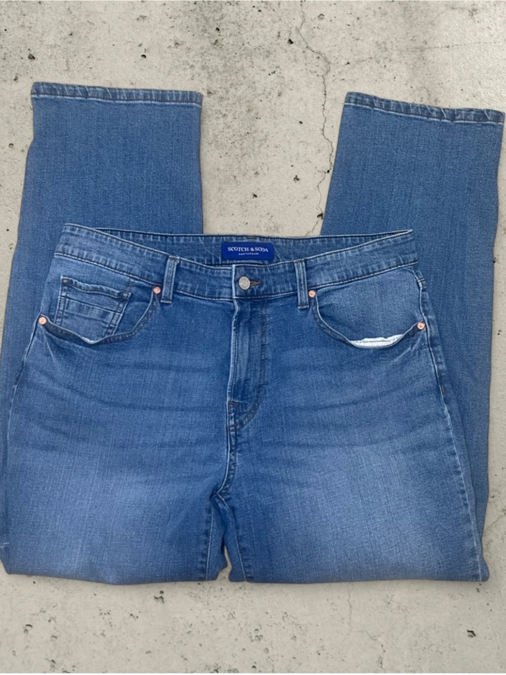 Scotch & Soda Men's Straight Jeans 34/30